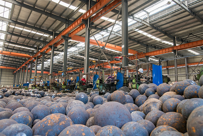 南充网架配件车间